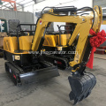 Household small excavator used mini excavator swing arm with accessories